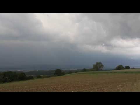 Unwetter zieht über den Bodensee hinweg (08.06.2021)