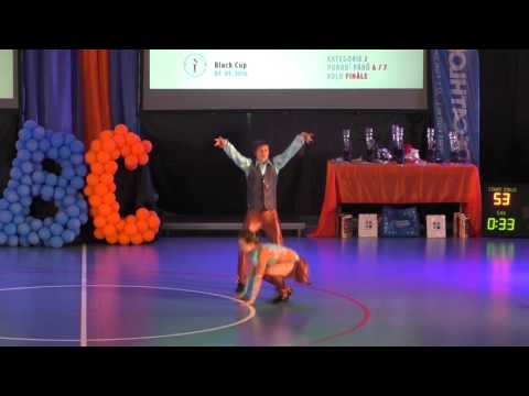 Lukáš Sláma a Anna Fořtová, ktg: junior - 1.místo