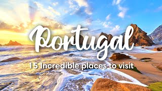 PORTUGAL TRAVEL (2022) | 15 Incredible Places To Visit On Mainland Portugal