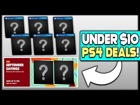10 AWESOME PSN GAME DEALS UNDER $10 RIGHT NOW!