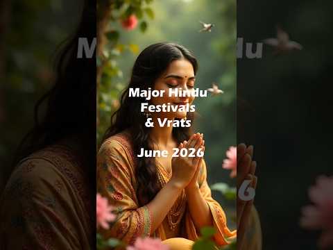 June 26 Hindu Festivals Calendar | Nirjala Ekadashi, Jyeshtha Purnima, Vat Purnima, Gayatri Jayanti
