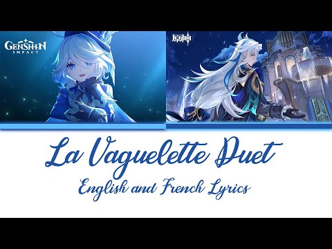 La Vaguelette ft "Tandem au cœur de Fontaine" Colour Coded English/French Lyrics