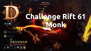 Diablo 3 - Challenge Rift - Challenge 61 - Monk - A worthy Attempt