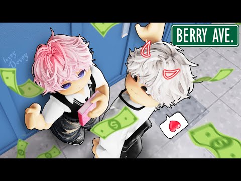 BAD BOY BILLIONAIRE FELL IN LOVE WITH A POOR GUY | Roblox gay story 🏳️‍🌈| BERRY AVENUE RP