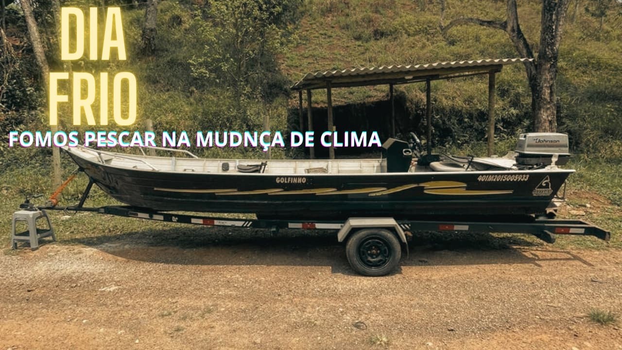 Pesca embarca na represa de Igaratá (dia difícil)