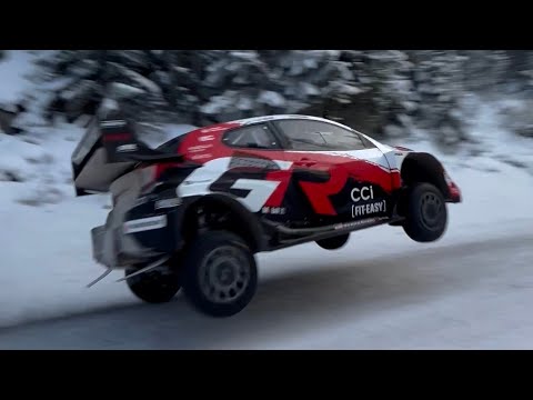 Oliver Solberg – Test der WRC Rallye Schweden 2026 🇸🇪 | Toyota GR Yaris Rally1 Vollgas & Sprünge ...
