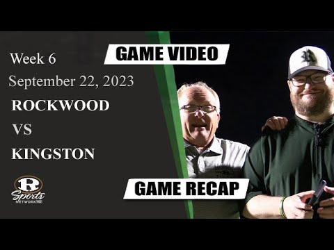 RHS Tiger Football - Rockwood Vs. Kingston Week 6 Game (9/22/2023)