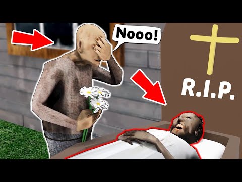 Granny vs R.I.P. vs Grandpa vs Joke - funny horror animation