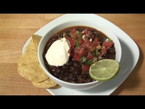 How To Cook Black Bean Soup