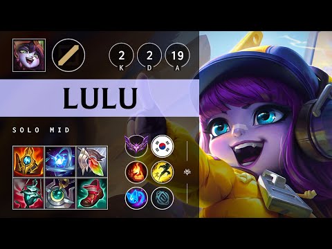 Lulu Mid vs Talon - KR Master Patch 14.22