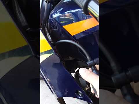 Spark plug change on 2005 Kawasaki Ninja 250