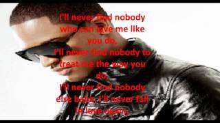 Taio Cruz - I`ll Never Love Again (Lyrics on Screen)