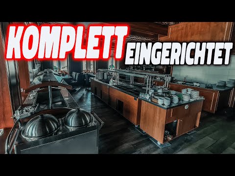 CHINA RESTAURANT noch KOMPLETT eingerichtet 😱 - was ist hier passiert?