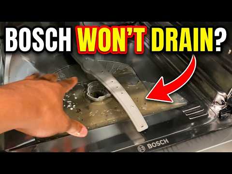 Your Bosch Dishwasher Won't Drain — Here's Why
