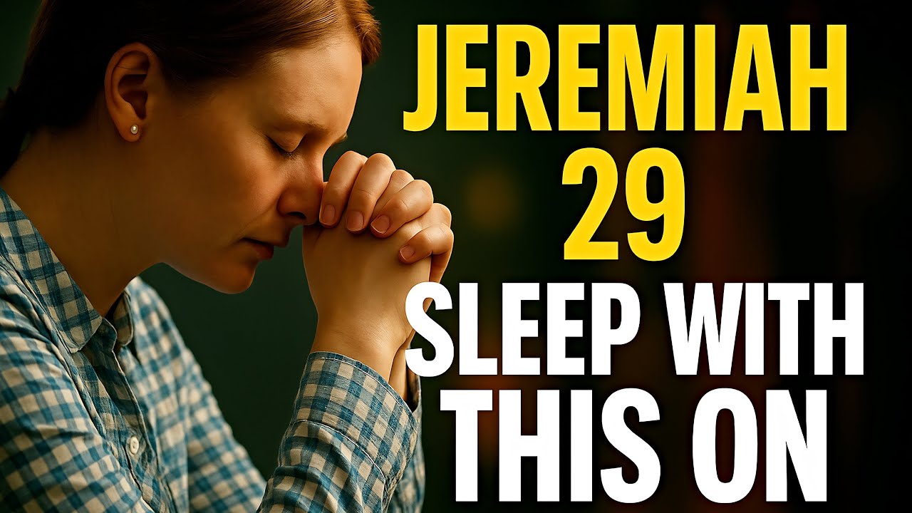 Prayers To Sleep In The Goodness Of God! Peaceful Bedtime Prayers From Jeremiah 29