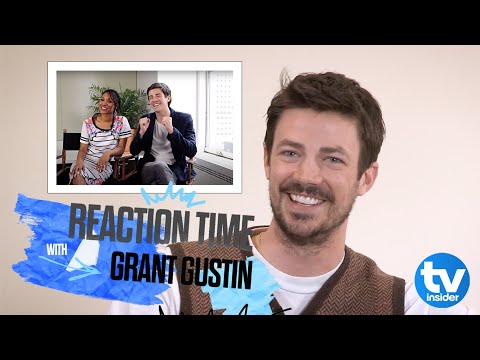 Grant Gustin watches one of his first THE FLASH interviews | TV Insider