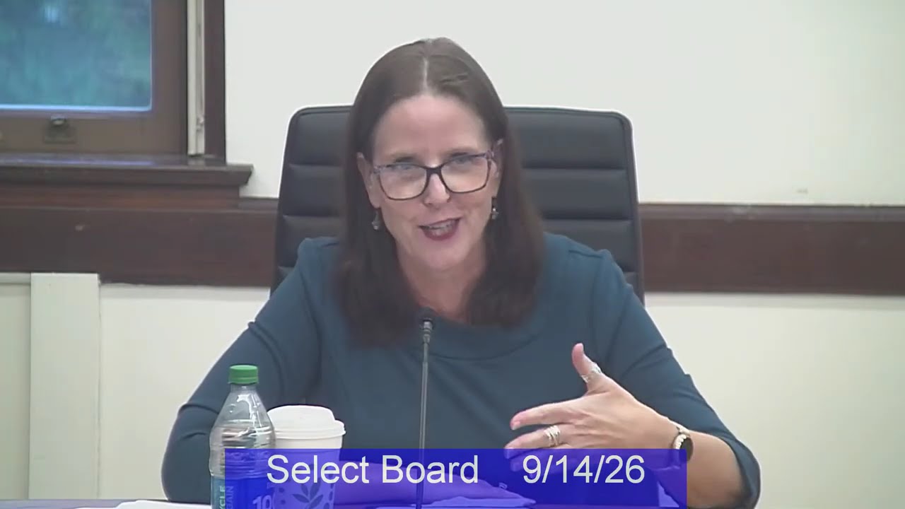 From the Select Board