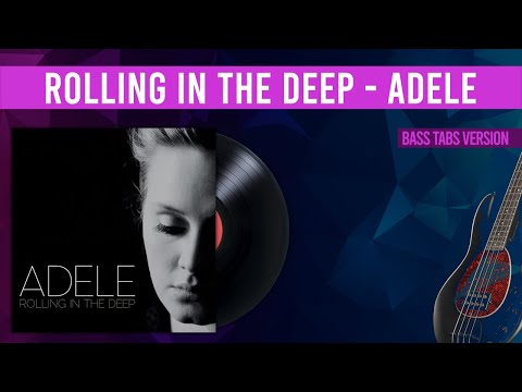 🎶 Rolling In The Deep - Adele | BASS TABS CLUB