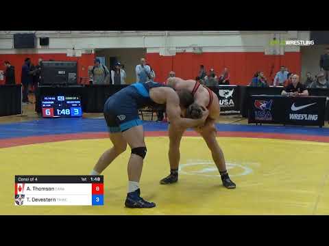 FS/FS 74 KG - CQF - Adam Thomson (CAN) Vs. Trever Devestern (TMWC)