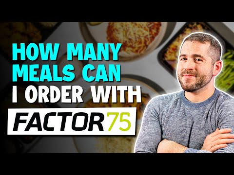 How Many Meals Can I Order With Factor 75?