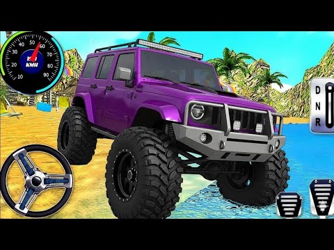 4x4 Offroad Jeep Driving Simulator 3D - Drive SUV 4x4 jeep Offroad Game - Android GamePlay 