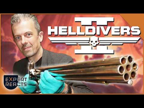 Firearms Expert Reacts to Helldivers 2 Guns | EXP