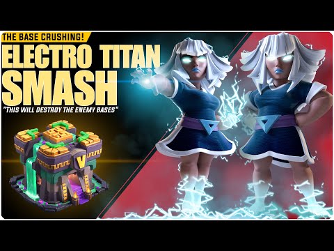 Th14 "Electro Titan Smash" Attack Strategy 2025 | Best Th14 Attack Strategy | Th14 Electro Titan