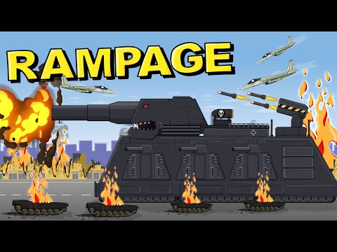 "Black Dorian's rampage" Cartoons about tanks