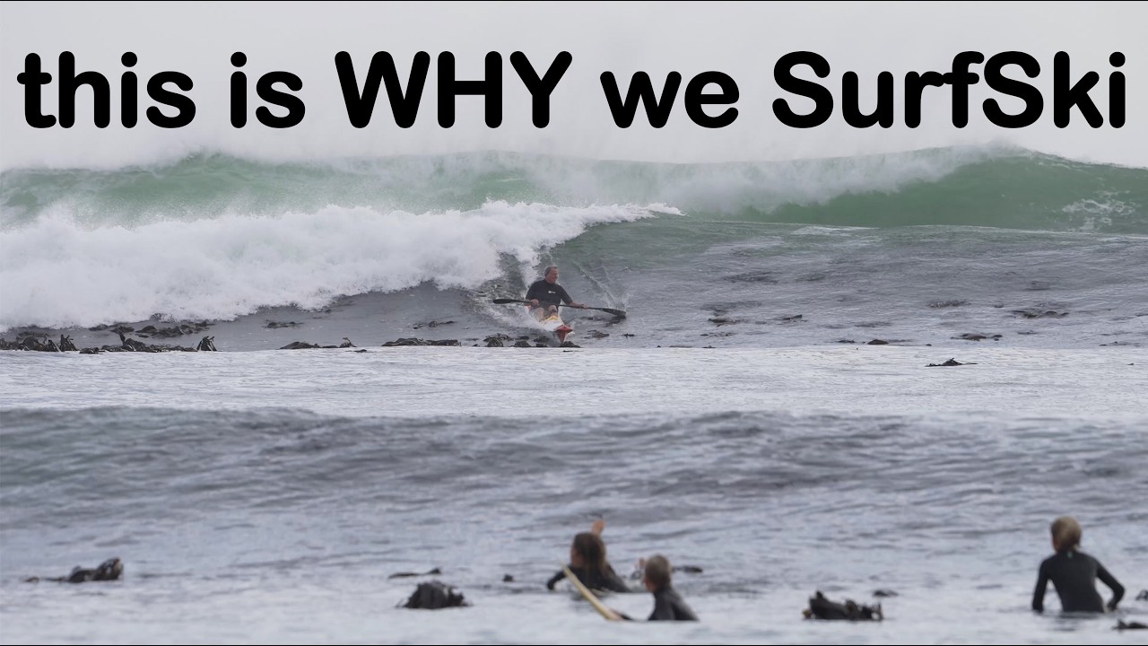 This is WHY we Surfski: Kelp Cutting at Kommetjie