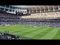 Spurs fans sing God Save the King | Queen Elizabeth II Tribute in Tottenham Hotspur Stadium EPL