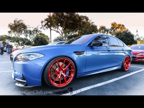 Superman F10 BMW M5 HRE Wheels Akrapovic Exhaust