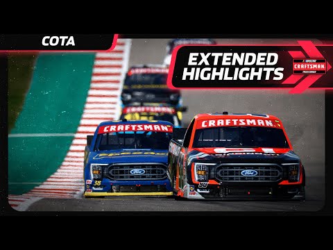 NASCAR エコパーク オートモーティブGP at COTA トラックシリーズのハイライト動画