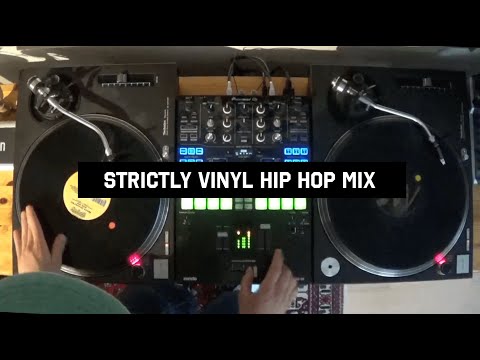 STRICTLY VINYL HIP HOP MIX  Mixed by Anton Goltermann