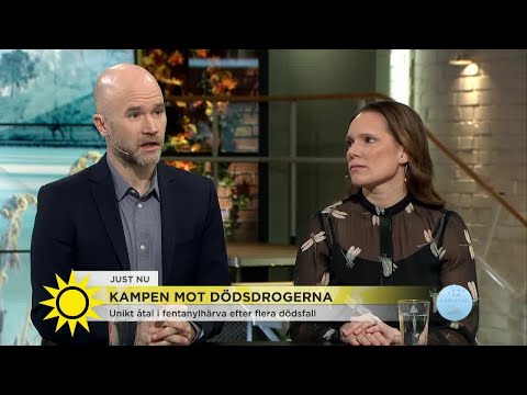 Kampen mot dödsdrogerna – unikt åtal i fentanylhärva efter flera dödsfall - Nyhetsmorgon (TV4)