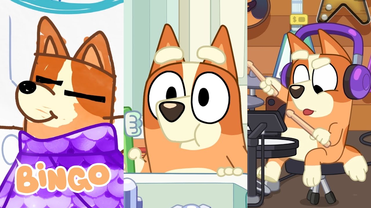Best of Bingo Minisodes! 🧡 | 30 MINUTES | Bluey Minisodes | Bingo - Official Channel