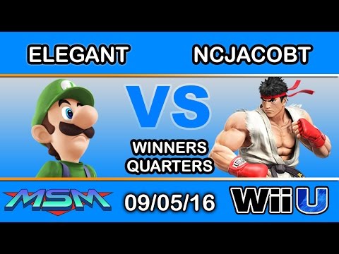 MSM 64 - eM | Elegant (Luigi) Vs. SCB | NCJacobT (Ryu) Winners Quarters - Smash Wii U