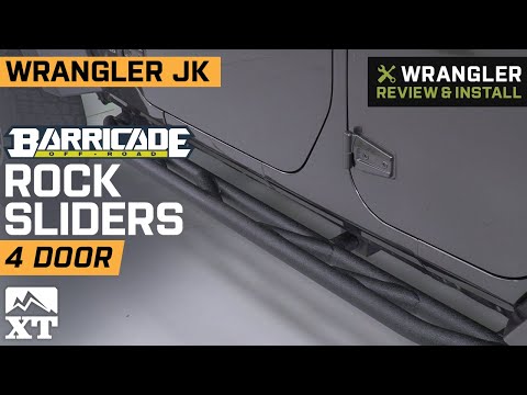Jeep Wrangler JK 4-Door Barricade Rock Sliders Review & Install