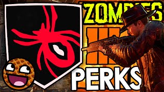 BLACK OPS 3 ZOMBIES: New Perk System?! Widow's Wine BO3 Zombies Perk Logo (Call of Duty Zombies)