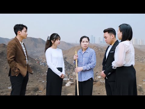 President Returns Home After Studying Abroad, Shocked to Discover His Mother Has to Sweep Streets...