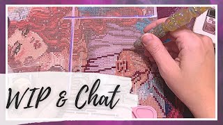 WIP and Chat - Giant project sections, books & errands with friends, and dental emergencies