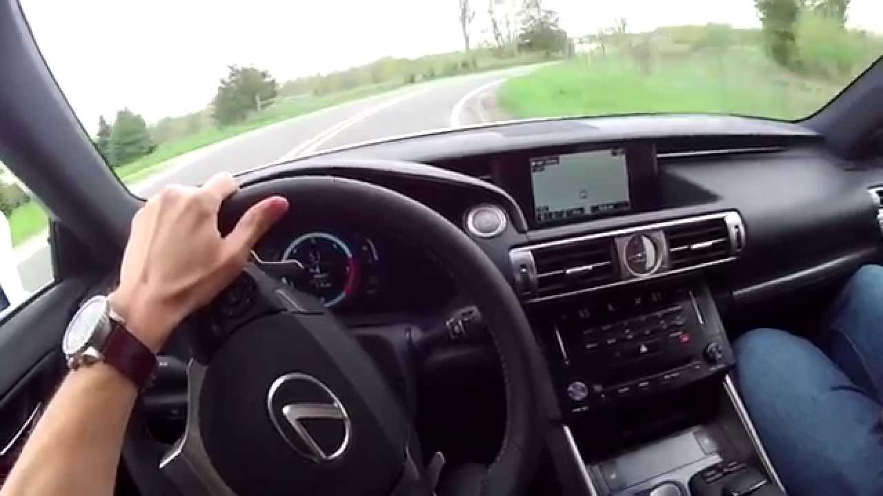 2014 Lexus IS 350 F Sport - WR TV POV Test Drive