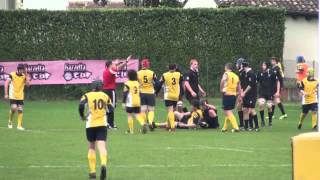 preview picture of video 'PRJU16 - G1 - Villorba 13/04/2014. Villorba Rugby U16 vs Petrarca Rugby Junior U16'