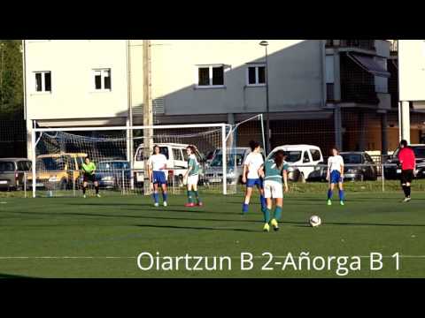 Goles Oiartzun B-Añorga B Liga Vasca
