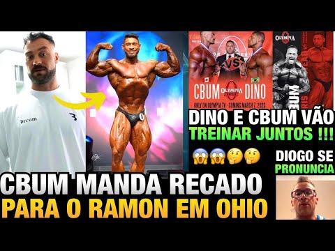 CBUM MANDA RECADO PARA RAMON + ELES VÃO TREINAR JUNTOS - DIOGO SE PRONUNCIA E MAIS