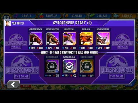 CENOZOIC TOUR MAMMOTHERIUM VS SECODONTOGNATHUS DEFEAT 9 OPPONENTS | JURASSIC WORLD THE GAME