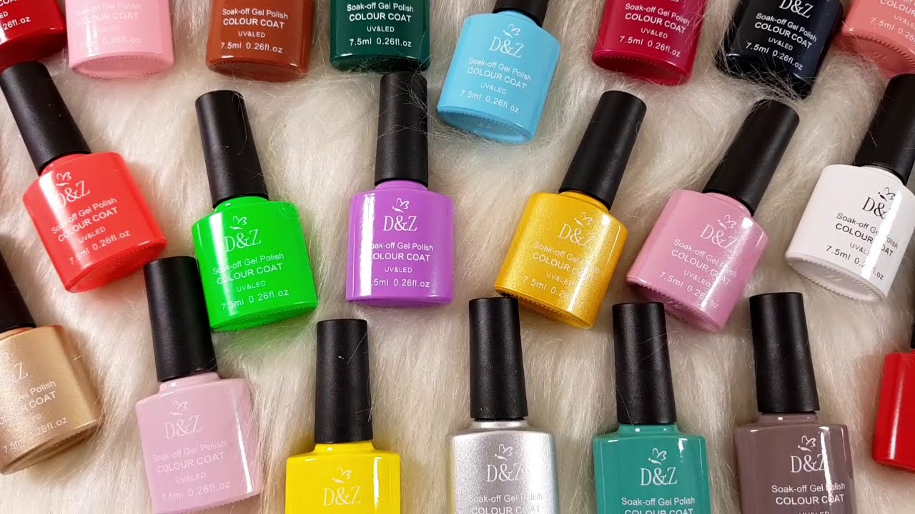 Watch Now Esmaltes D&Z Colors Esmalte em Gel Secagem na cabine Esmaltes D&Z Colors Esmalte em Gel Secagem na cabine