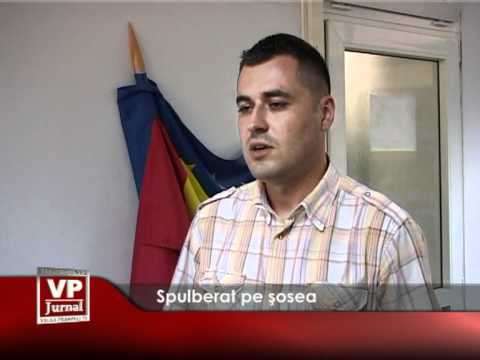 Spulberat pe șosea