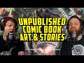 Checking Out Alex Ross Unpublished Comic Book Art Stories Marvelocity Flip Through