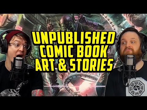 Checking Out Alex Ross' Unpublished Comic Book Art & Stories // Marvelocity Flip-Through