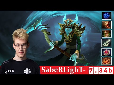 [DOTA 2] SR.SabeRLighT- the NECROPHOS [OFFLANE] [7.34b]